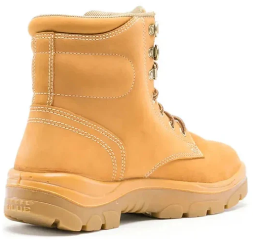 STEEL BLUE Argyle Lace Up Safety Boot 312102 WHEAT