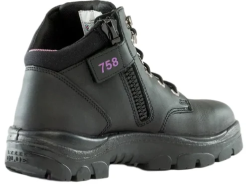 STEEL BLUE Parkes Zip Scuff Ladies Safety Boot 512758