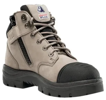 STEEL BLUE Parkes Zip Scuff Ladies Safety Boot 512759
