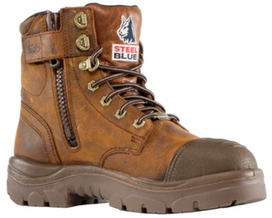 STEEL BLUE Argyle Zip Scuff Cap Wateproof Safety Boot (312639)