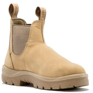 STEEL BLUE Hobart Pull On Safety Boot (312101) SAND