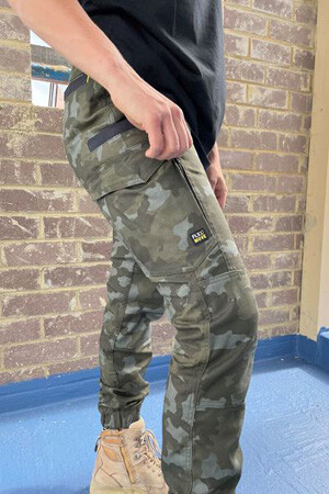 BISLEY FLX +amp MOVE Pants Stretch Camo Cargo Womens BPCL6337