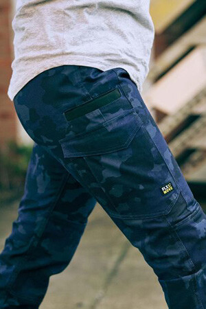 BISLEY FLX +amp MOVE Pants Stretch Camo Cargo Womens BPL6337