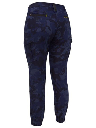 BISLEY FLX +amp MOVE Pants Stretch Camo Cargo Womens BPL6337