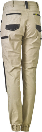 BISLEY FLX +amp MOVE Stretch Cotton Shield Panel Pants Womens BPL6022