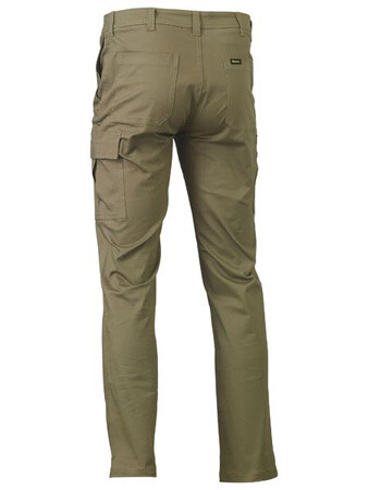 BISLEY Pants Stretch Cotton Drill Cargo Cuffed (BPC6008) | Worklocker ...