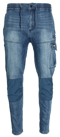 cat dynamic denim pants