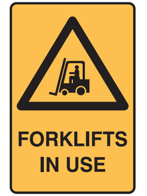 Forklift In Use