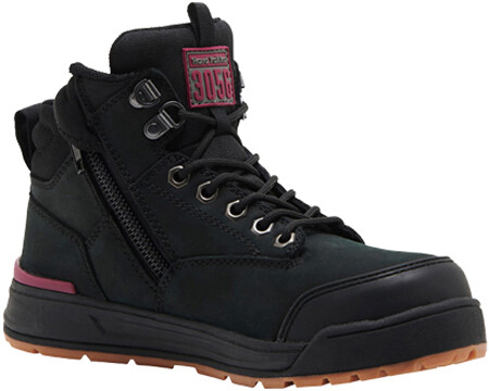 HARD YAKKA 3056 Side Zip Ladies Safety Boot Y60245