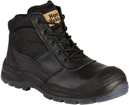 HARD YAKKA Utility 130mm 5+quot Side Zip Safety Boot Y60125