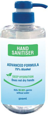 Hand Sanitiser - 500ml SAF