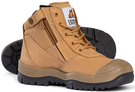 MONGREL ZipSider Safety Boot with Scuff Cap 461050