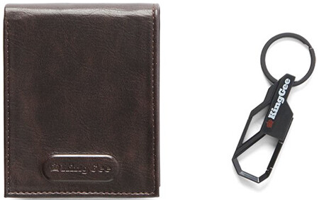 SPECIAL KING GEE Wallet +amp Keyring Gift Set K99030