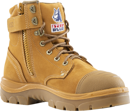 STEEL BLUE Argyle Zip Scuff Cap Safety Boot 312652