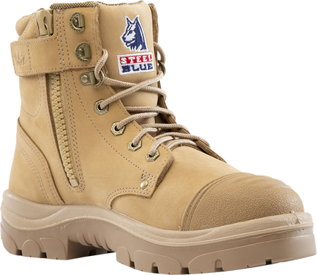STEEL BLUE Argyle Zip Scuff Cap Safety Boot 312652