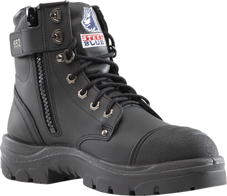 STEEL BLUE Argyle Zip Scuff Cap Safety Boot 312652