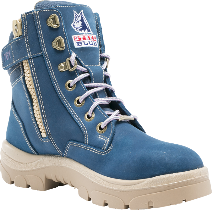 STEEL BLUE Southern Cross Zip Ladies Safety Boot 512761