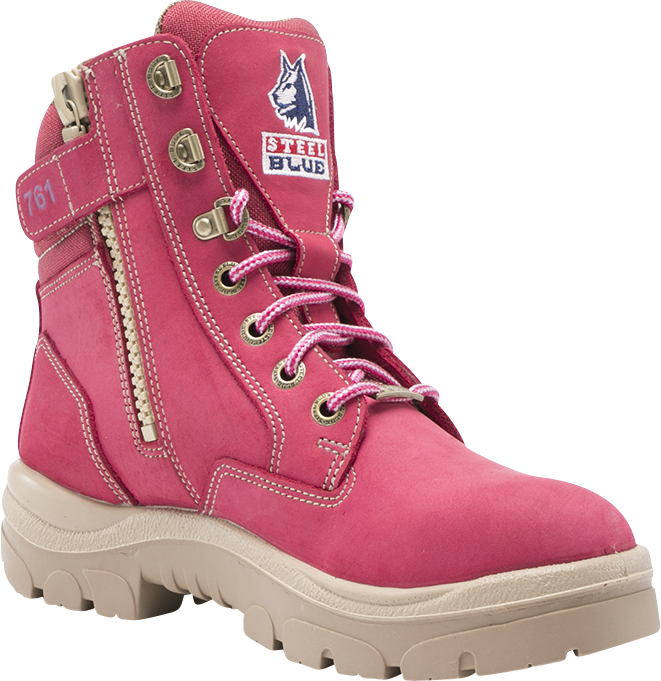 STEEL BLUE Southern Cross Zip Ladies Safety Boot 512761
