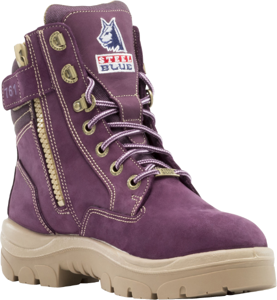 STEEL BLUE Southern Cross Zip Ladies Safety Boot 512761