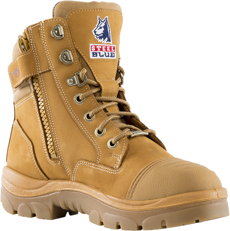 STEEL BLUE Southern Cross Zip Scuff Ladies Safety Boot 512719