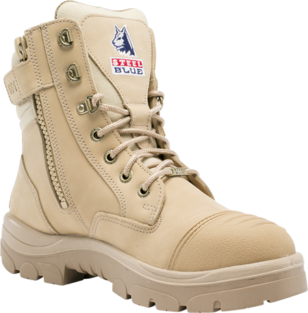 STEEL BLUE Southern Cross Zip Scuff Safety Boot 312661