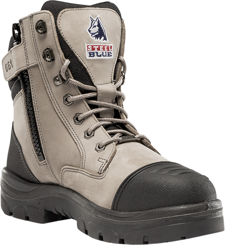 STEEL BLUE Southern Cross Zip Scuff Safety Boot 312661