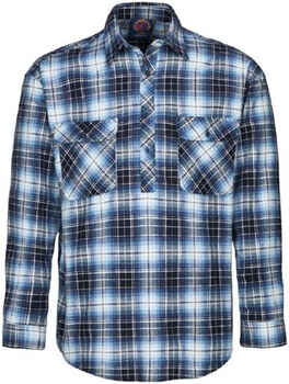 RITEMATE Shirt Flannelette Closed Front (RM123FCF)