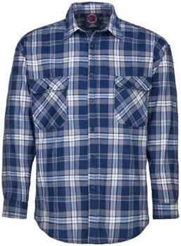 RITEMATE Shirt Flannelette Open Front (RM123FOF)