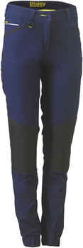 BISLEY FLX +amp MOVE Stretch Cotton Shield Panel Pants Womens BPL6022
