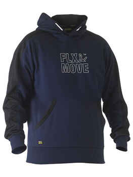 BISLEY Hoodie FLX +amp MOVE Pullover with Print BK6902P