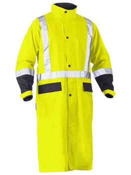 BISLEY Jacket Hi Vis Long Rain (BJ6961T)