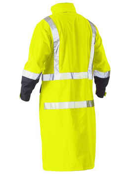 BISLEY Jacket Hi Vis Long Rain BJ6961T