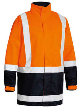 BISLEY Jacket Hi Vis Rain Shell BJ6966T