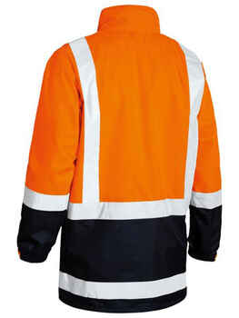 BISLEY Jacket Hi Vis Rain Shell BJ6966T