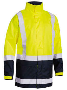 BISLEY Jacket Hi Vis Rain Shell BJ6966T