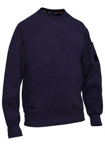 BISLEY Jumper Work Fleece Crew Neck BK6723