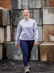 BISLEY Jumper Work Fleece Crew Neck Women's (BKL6723)