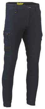 BISLEY Pants F +amp M Stretch Denim Cargo Cuffed BPC6335