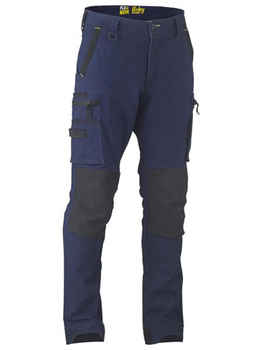 BISLEY Pants Flex +amp Move Stretch Utility Zip Cargo BPC6330