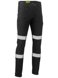 BISLEY Pants Stretch Cotton Drill Cargo Taped BPC6008T