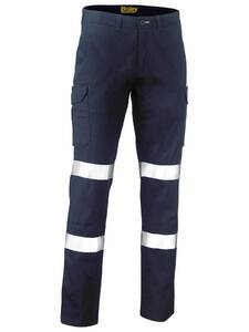 BISLEY Pants Stretch Cotton Drill Cargo Taped BPC6008T