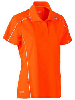 BISLEY Polo Cool Mesh Hi-Vis Women's (BKL1425)