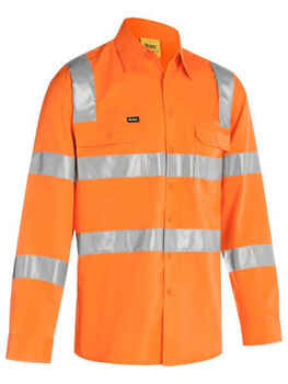 BISLEY Shirt Taped Hi Vis Bio Motion Rail BS6016T