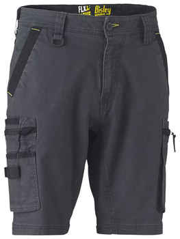 BISLEY Shorts Flex & Move Stretch Utility Zip Cargo (BSHC1330)