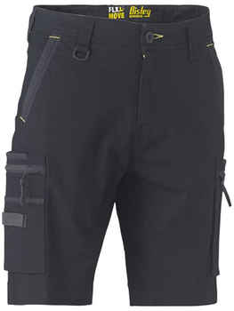 BISLEY Shorts Flex +amp Move Stretch Utility Zip Cargo BSHC1330