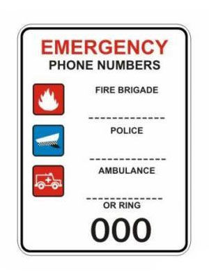 Emergency Phone Numbers