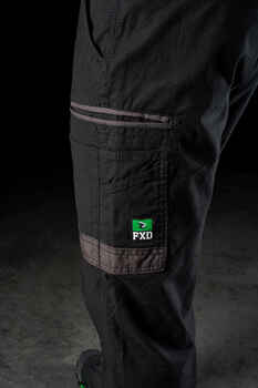FXD Work Pants Cuffed WP-4 BLACK