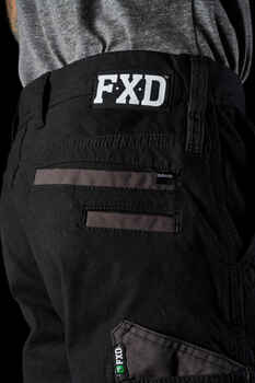 FXD Work Pants Cuffed WP-4 BLACK