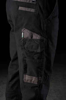 FXD Work Pants Cuffed WP-4 BLACK