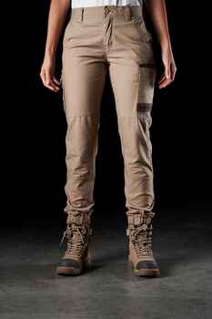 FXD Work Pants Cuffed Womens WP-4W KHAKI